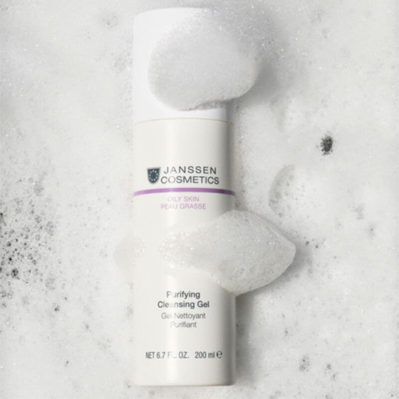 Gel nettoyant Janssen Cosmetics élimine impuretés et sébum