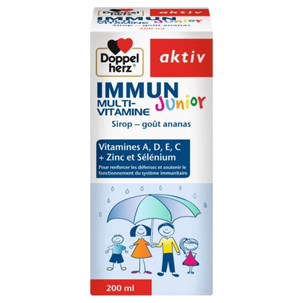 DOPPE LHERZ IMMUN JUNIOR MULTIVITAMINE - 200ML