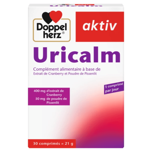DOPPEL HERZ URICALM– 30 Comprimés