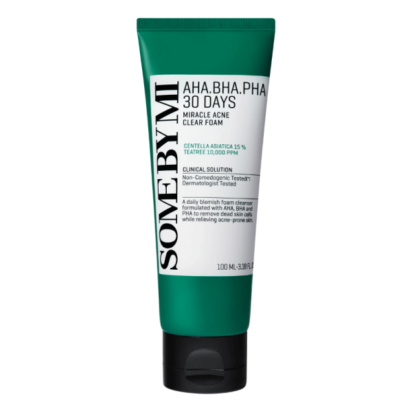 SOMEBYMI AHA. BHA. PHA 30 DAYS MIRACLE ACNE CLEAR FOAM -100ML