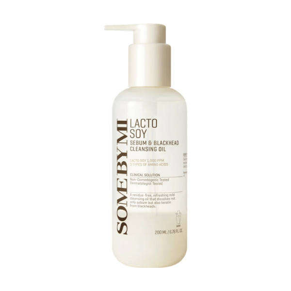 SOMEBYMI LACTO SOY SEBUM & BLACKHEAD CLEANSING OIL- 200ML